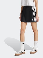 Negro - adidas originals 3 Stripe Mini Skirt - Imagen 1 de 7