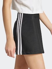 Negro - adidas originals 3 Stripe Mini Skirt - Imagen 6 de 7