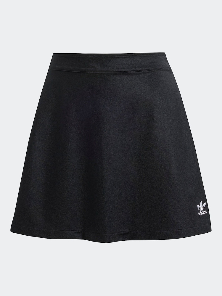 Negro - adidas originals 3 Stripe Mini Skirt - Imagen 7 de 7