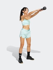 adidas Green Light Hyperglam Woven Shorts - Image 3 of 5