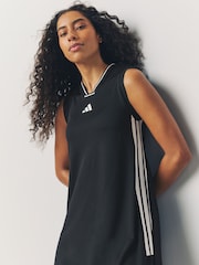 adidas Black Tiro Maxi Dress - Image 6 of 7