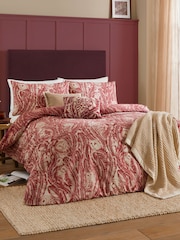 Wylder Red Wood Albus Owl Reversible Duvet Cover Set - Image 1 of 5