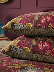 Wylder Cerise Viranai Exotic Floral Duvet Cover Set - Image 3 of 4