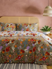 Furn Multicolour La Vida Festive Reversible Duvet Cover Set - Image 4 of 5