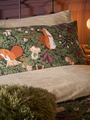 Furn Multicolour Pineberry Forest Reversible Duvet Cover Set - Image 2 of 4