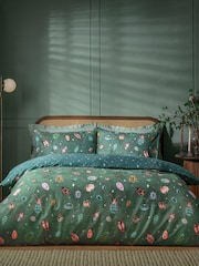 Furn Green Beetalis Jewel Insect Duvet Cover Set - Image 4 of 4