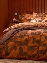 Furn Tan Herve Wild Horse Duvet Cover Set - Image 2 of 4