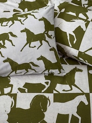 Furn Olive Herve Wild Horse Duvet Cover Set - Image 3 of 4