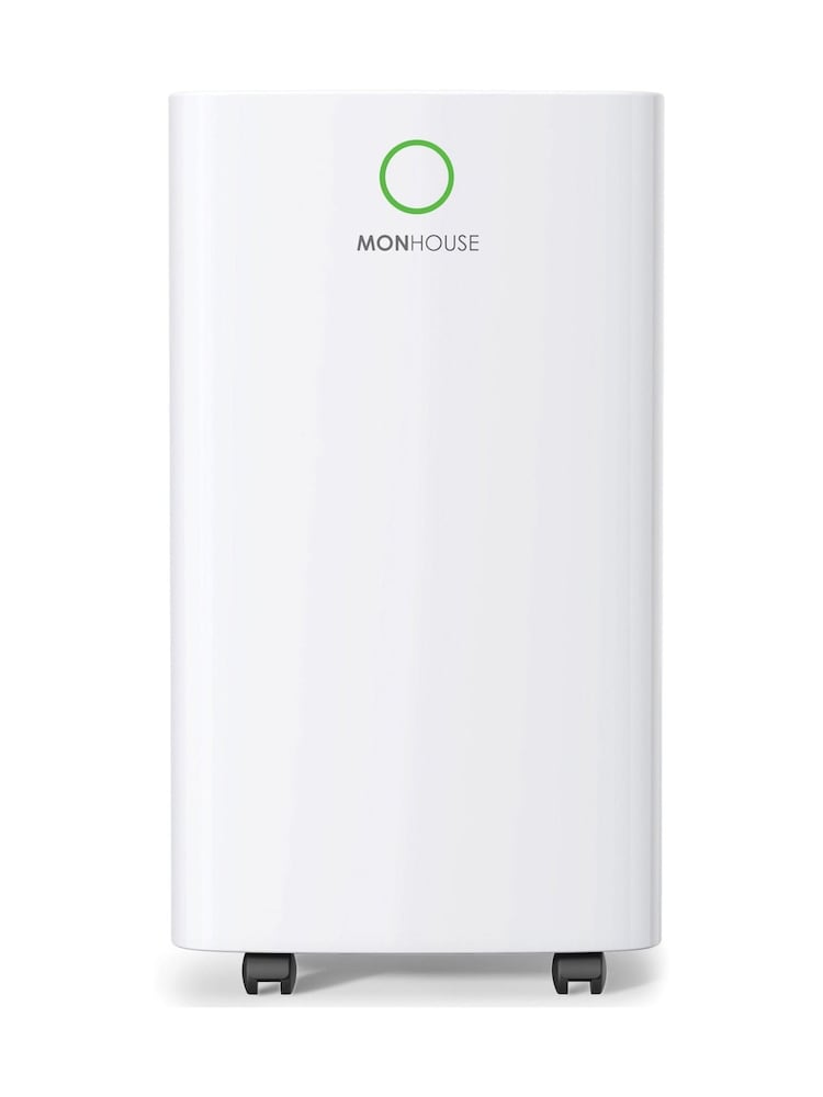 MONHOUSE White 12L Day Digital Dehumidifier with Sleep Mode - Image 1 of 7