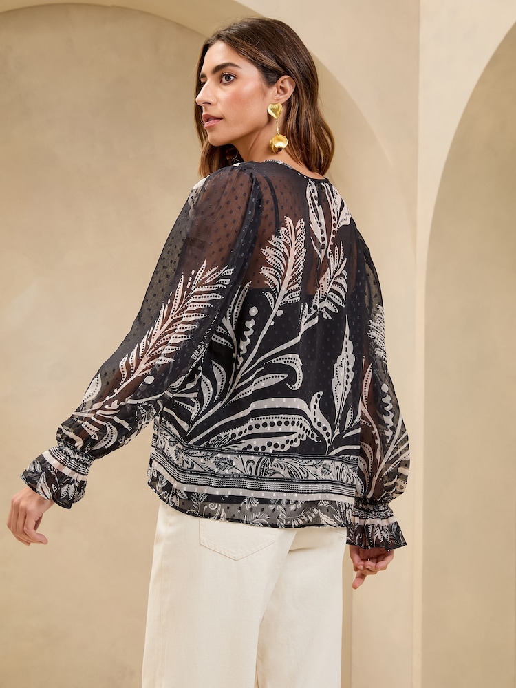 1 en negro - Blusa con lazo al cuello de Lipsy - Imagen 4 de 4 1 en negro - Blusa con lazo al cuello de Lipsy - Imagen 4 de 4