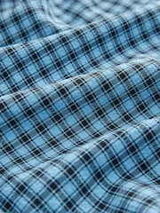 Blue Gingham Drop Waist Maxi Skirt - Image 7 of 7