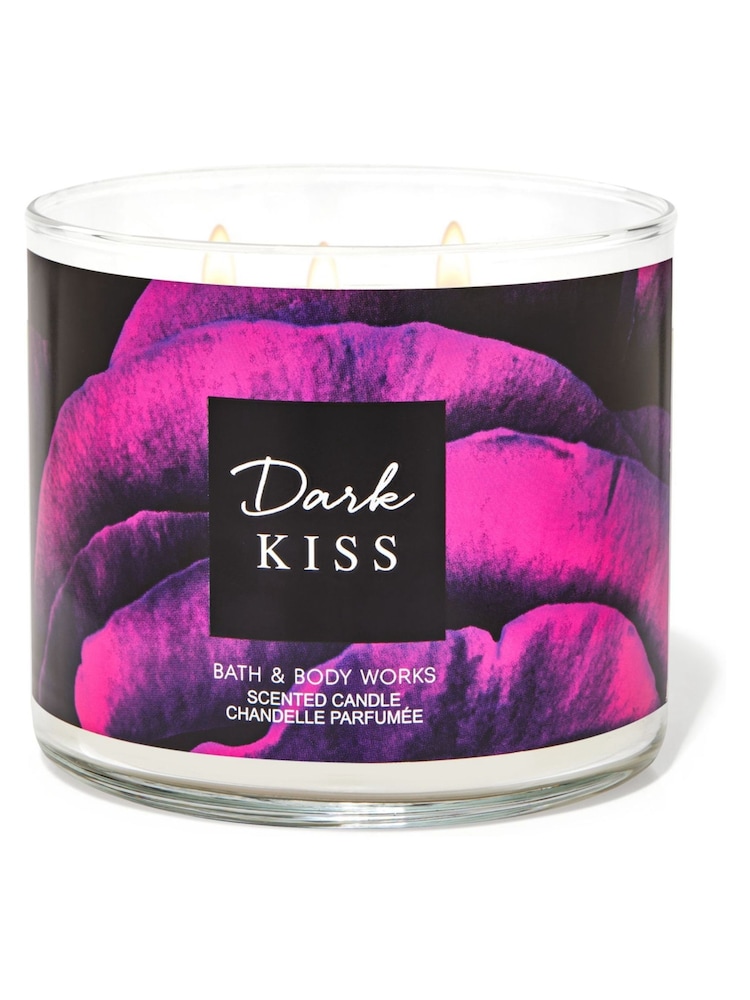 Bath & Body Works Dark Kiss 3-Wick Candle 411g - Image 1 of 1