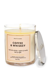 Bath & Body Works Coffee and Whiskey Signature Single Wick Candle 227g - Image 1 of 2