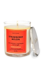 Bath & Body Works Strawberry Melon Signature Single Wick Candle 227g - Image 1 of 1
