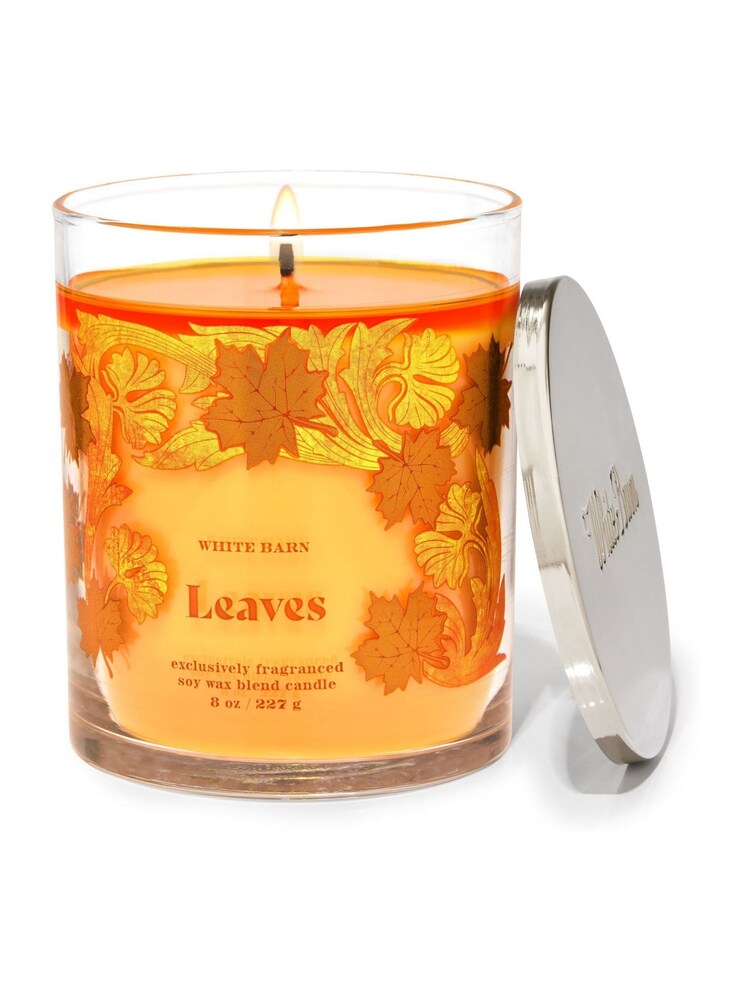 Bath & Body Works Leaves Single Wick Candle 8 oz / 227 g - Image 1 of 1