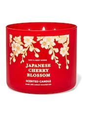 Bath & Body Works Japanese Cherry Blossom 3-Wick Candle 14.5 oz / 411 g - Image 1 of 1