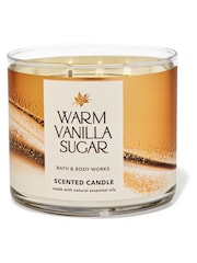 Bath & Body Works Warm Vanilla Sugar 3-Wick Candle 14.5 oz / 411 g - Image 1 of 1