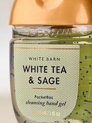 Bath & Body Works White Tea and Sage PocketBac Cleansing Hand Gel 29ml - Image 2 of 2