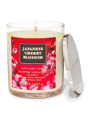 Bath & Body Works Japanese Cherry Blossom Single Wick Candle 8 oz / 227 g - Image 1 of 1
