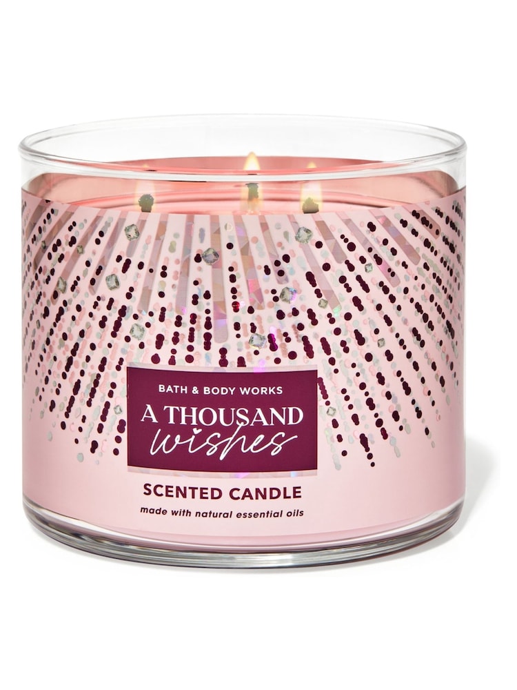 Bath & Body Works A Thousand Wishes 3-Wick Candle 14.5 oz / 411 g - Image 1 of 1