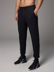 Black Active Gym Texture Training Joggers - Image 1 of 9