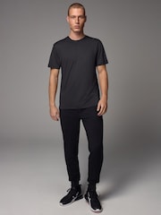 Black Active Gym Texture Training Joggers - Image 2 of 9