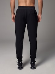 Black Active Gym Texture Training Joggers - Image 3 of 9