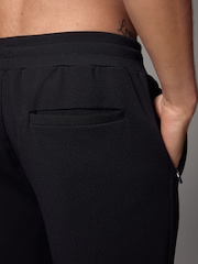 Black Active Gym Texture Training Joggers - Image 5 of 9