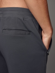 Slate Grey Active Gym Texture Training Joggers - Image 4 of 6