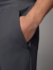 Slate Grey Active Gym Texture Training Joggers - Image 5 of 6
