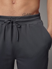 Slate Grey Active Gym Texture Training Joggers - Image 6 of 6