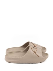 Vanilla Underground Brown Ladies Licensing Sliders - Image 1 of 5
