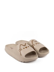 Vanilla Underground Brown Ladies Licensing Sliders - Image 2 of 5