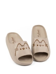 Vanilla Underground Brown Ladies Licensing Sliders - Image 3 of 5