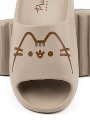 Vanilla Underground Brown Ladies Licensing Sliders - Image 5 of 5