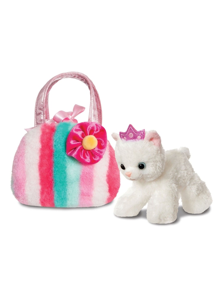 Aurora World Fancy Pal Princess Kitty Soft Toy Pet Carrier - Image 1 of 4