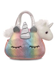 Aurora World Fancy Pals Rainbow Pet Carrier Unicorn Bag - Image 1 of 2
