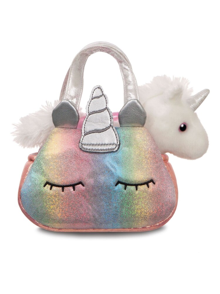 Aurora World Fancy Pals Rainbow Pet Carrier Unicorn Bag - Image 1 of 2