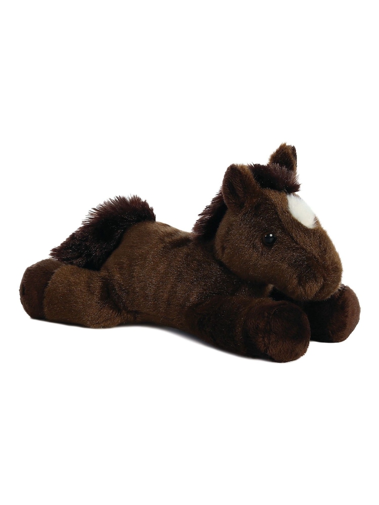 Aurora World Mini Flopsies Chestnut 8 Inch Plush Horse Soft Toy - Image 2 of 3