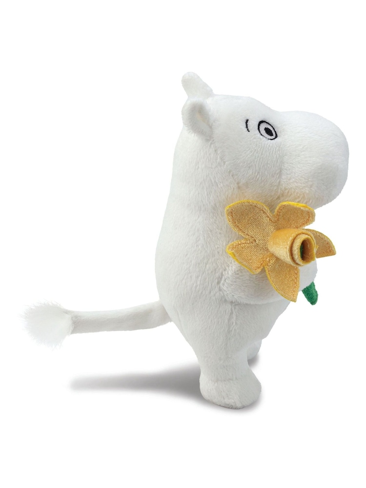 Aurora World Moomin Standing with Daffodil 6.5 Inch Plush Soft Toy - Image 2 of 5