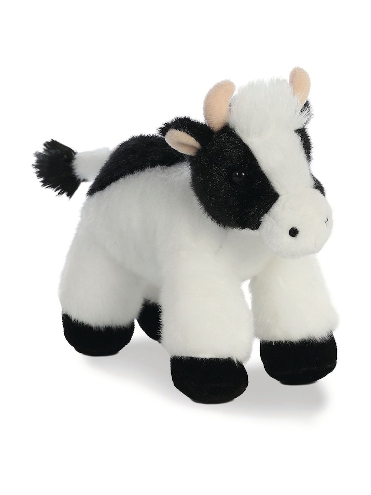 Aurora World Mini Flopsies Moo Cow 8 Inch Plush Soft Toy - Image 1 of 3