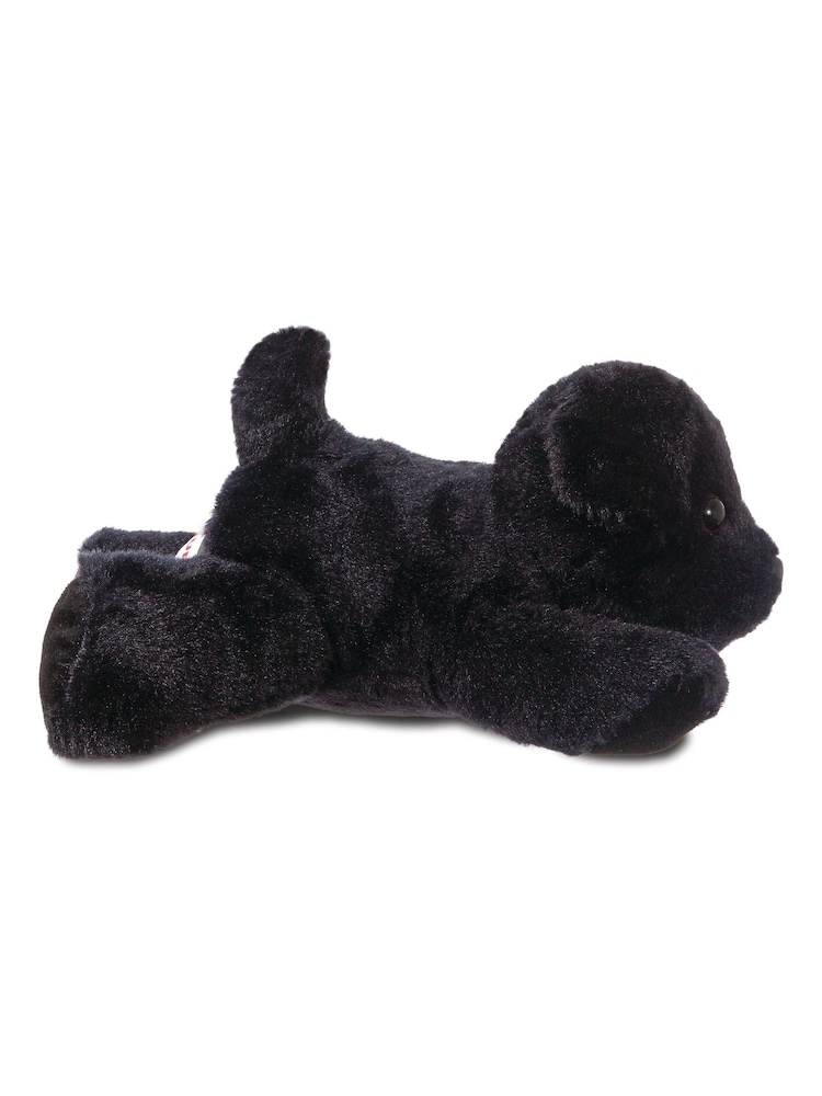 Aurora World Mini Flopsies Blackie Black Labrador 8 Inch Plush - Image 1 of 2