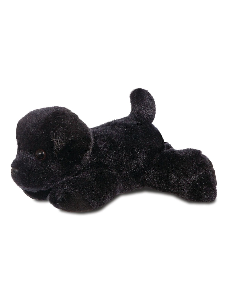 Aurora World Mini Flopsies Blackie Black Labrador 8 Inch Plush - Image 2 of 2