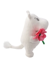 Aurora World Moomin Standing with Pink Flower 6.5 Inch Plush Soft Toy - Image 3 of 4