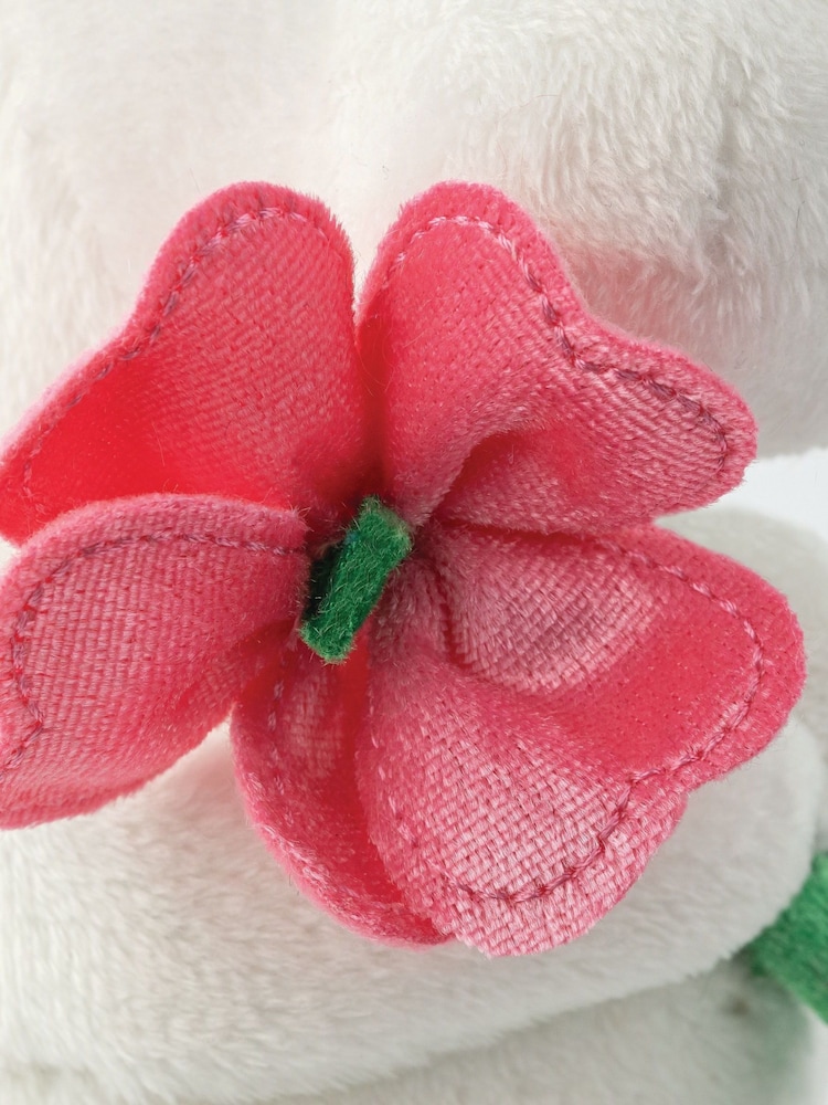 Aurora World Moomin Standing with Pink Flower 6.5 Inch Plush Soft Toy - Image 4 of 4