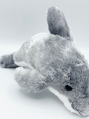 Aurora World Mini Flopsies Dorsey Dolphin 8 Inch Plush Soft Toy - Image 2 of 2