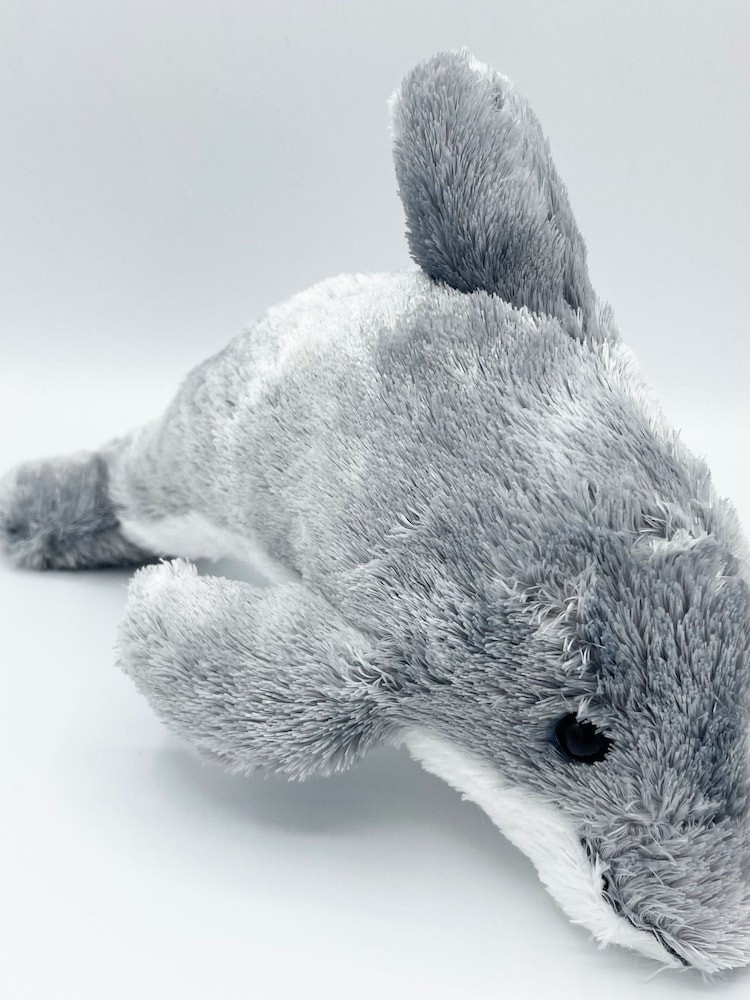Aurora World Mini Flopsies Dorsey Dolphin 8 Inch Plush Soft Toy - Image 2 of 2