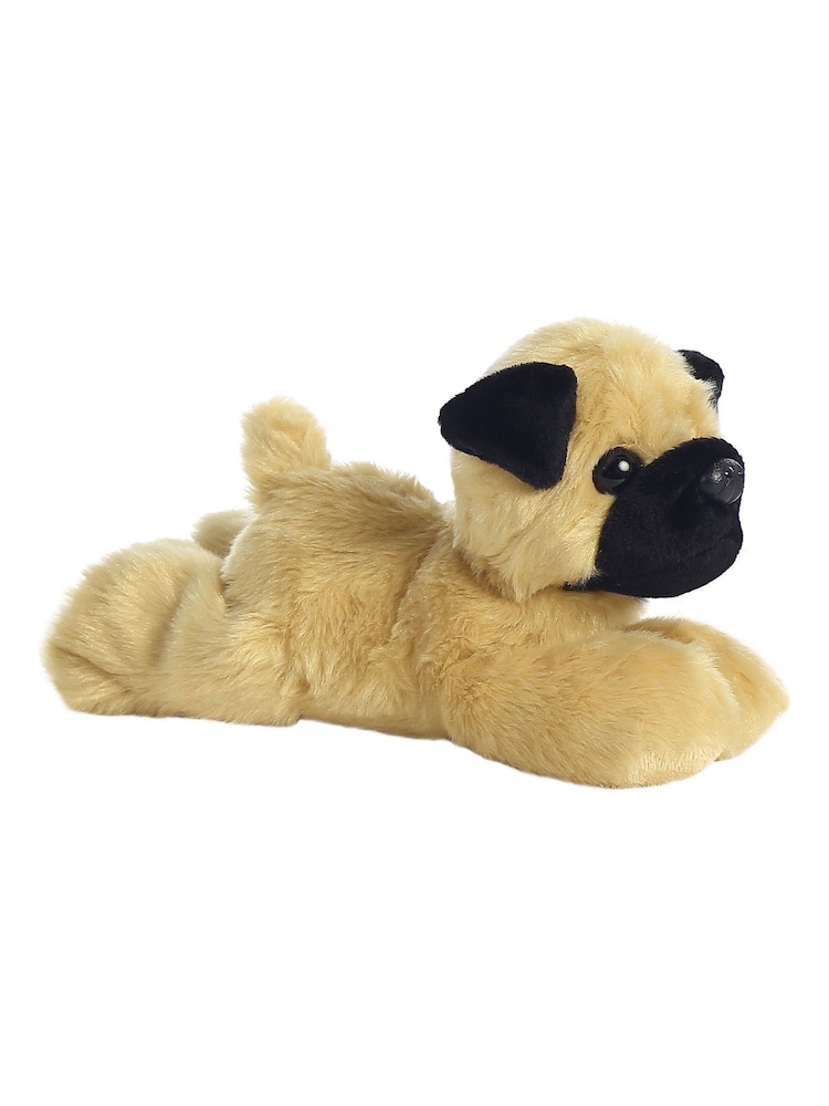 Aurora World Mini Flopsies Mr Pugster Pug 8 Inch Plush Soft Toy - Image 2 of 2