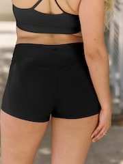 self. Black Short Booty Shorts - Image 4 of 7