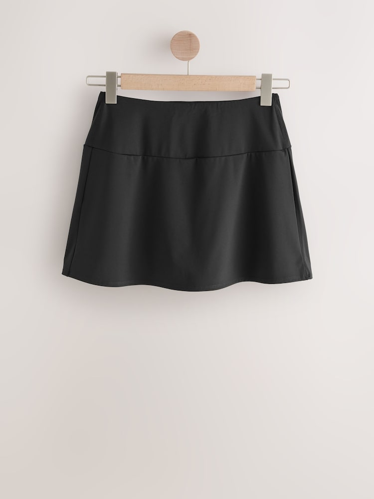 self. Black Tennis Skirt - Image 7 of 9